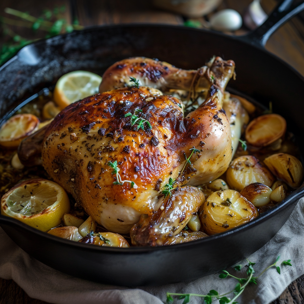 Lemon Garlic Grilled Chicken