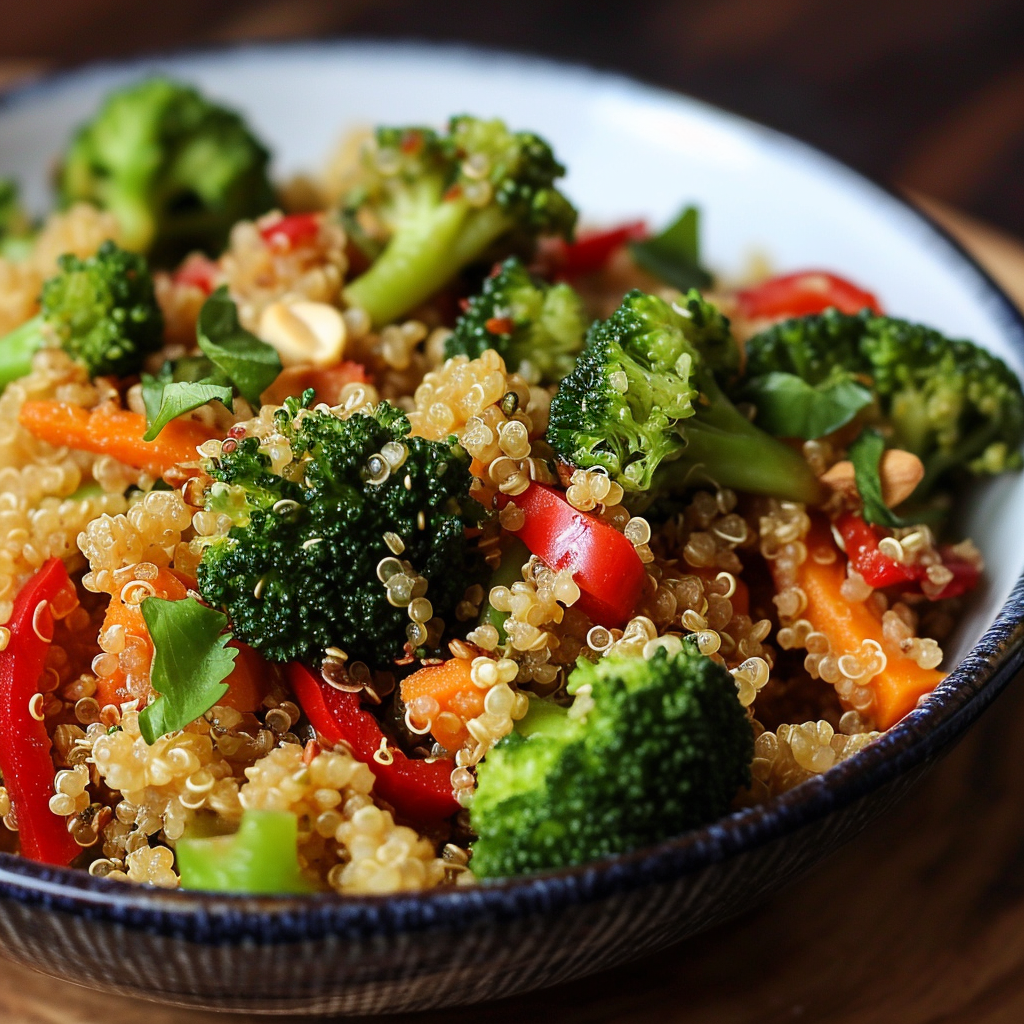 Quinoa Veggie Stir-Fry